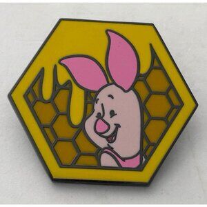 Loungefly Disney Winnie The Pooh Piglet Honeycomb Hexagon Enamel Pin